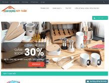 Tablet Screenshot of giadunghuytuan.com